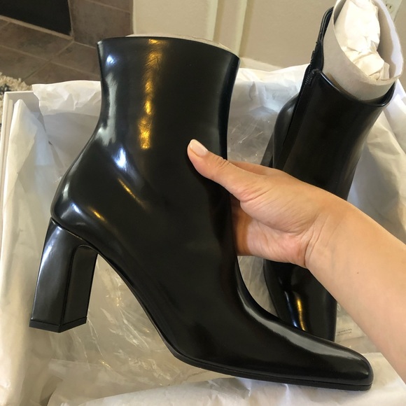 Balenciaga Patent Leather Boots 36.5 - Picture 6 of 14